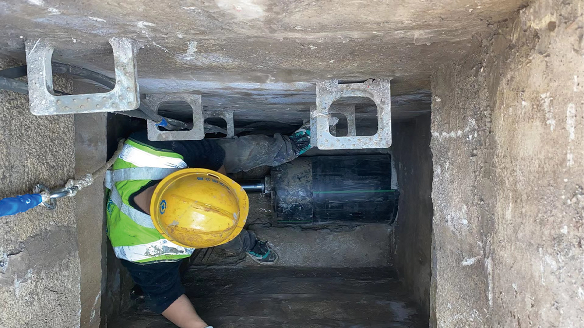 滦南HDPE短管内衬法